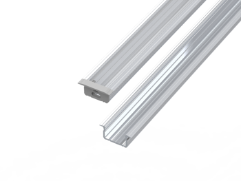 AL12-GLG2-RW-4150, Wpuszczany profil ALU surowy 9x16mm 4150mm GROOVE raw alu