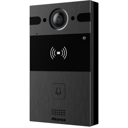 Akuvox R25A - Panel zewnętrzny jednorodzinny natynkowy czarny