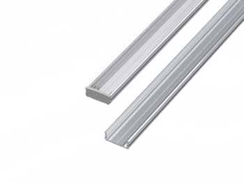 AL12-GLS1-RW-4150, Nawierzchniowy profil ALU surowy 6x16mm 4150mm SURFACE raw alu