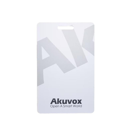 Akuvox S50 Karta Dostępowa Biała 13,56 MHz MIFARE