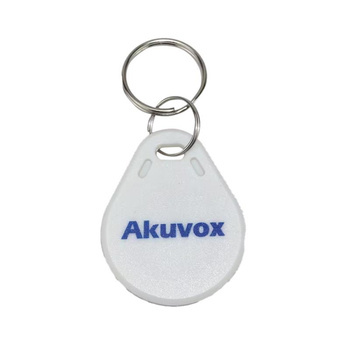 Akuvox F08 Brelok Dostępowy Pastylka Biała 13,56 MHz MIFARE