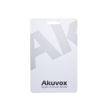 Akuvox S50 Karta Dostępowa Biała 13,56 MHz MIFARE